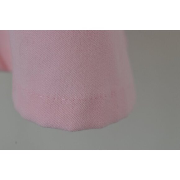 Vintage 90s Pink Polyester/Spandex Shirt size 12‎ - Picture 8 of 10